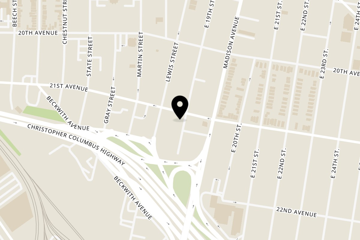 Map showing the location of MAIKKI on 358 21st Ave in Paterson